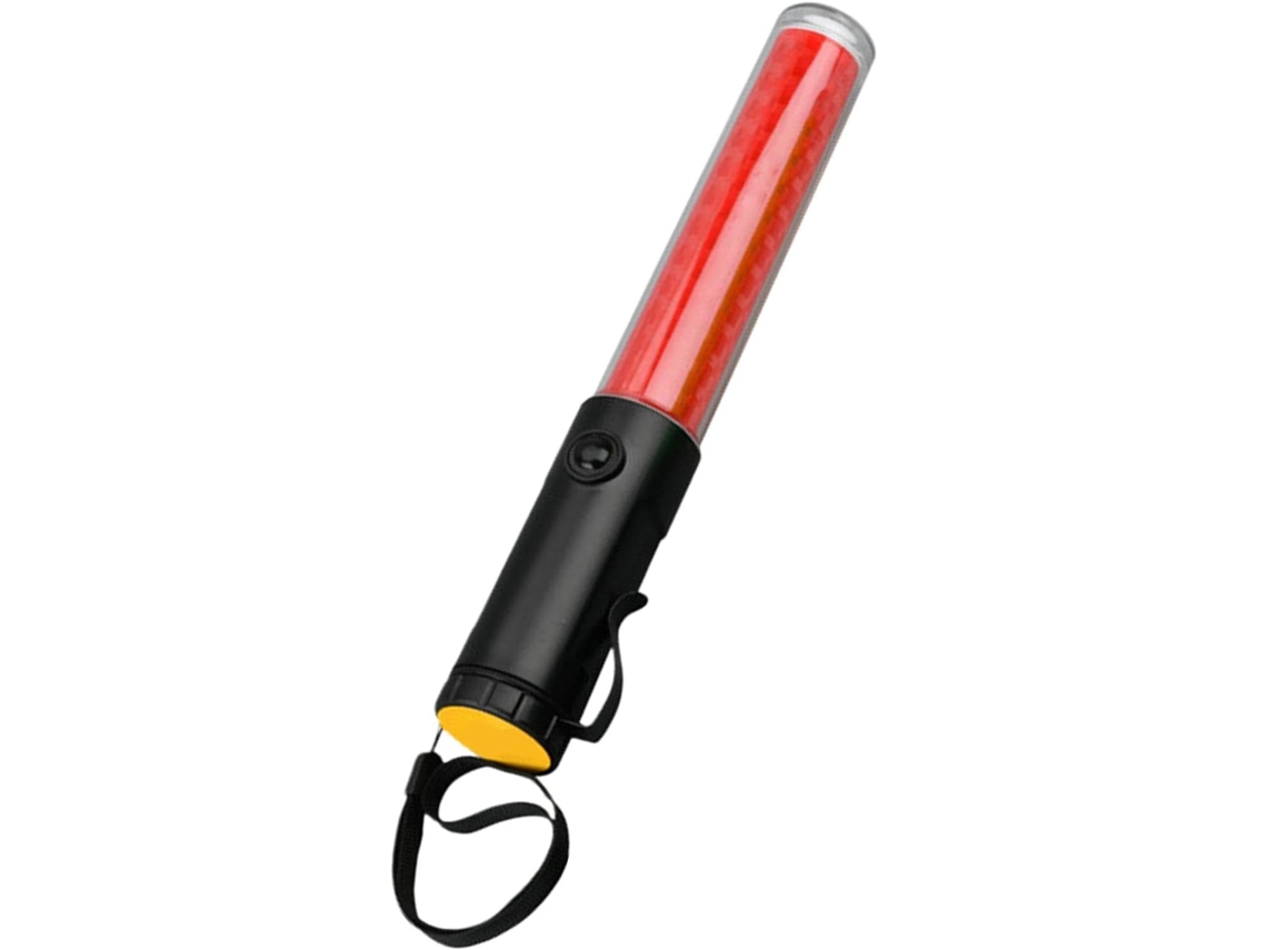 Semáforo Led Recarregável de 10 Polegadas com Clipe Lateral e Indicador de Direção. CHABERLU