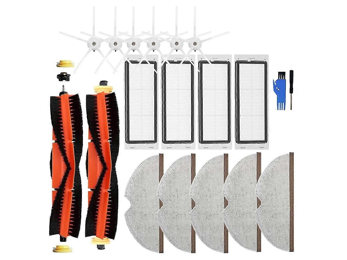 Para Aspirador De Pó Robô S6 S60 S65 S5 Max S6 Maxv S6 Pure, Escova Lateral Principal, Filtro Hepa, Peças De Pano Para Esfregão
