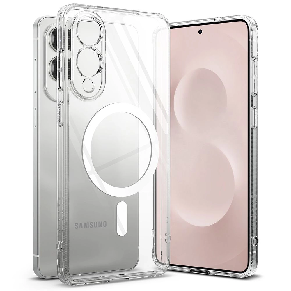Capa Magnética Ringke Fusion Magsave Para Samsung Galaxy S25 Com Proteção De Borda