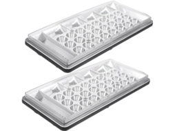Conjunto de 2 faróis de trabalho LED, resistentes a riscos e ao calor, com luz diurna para carros e SUVs.