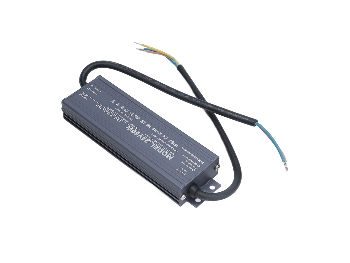 Laxiscreed Fonte De Alimentação Led Ip67, Driver De Iluminação, Transformador Para Iluminação Exterior 170-265v