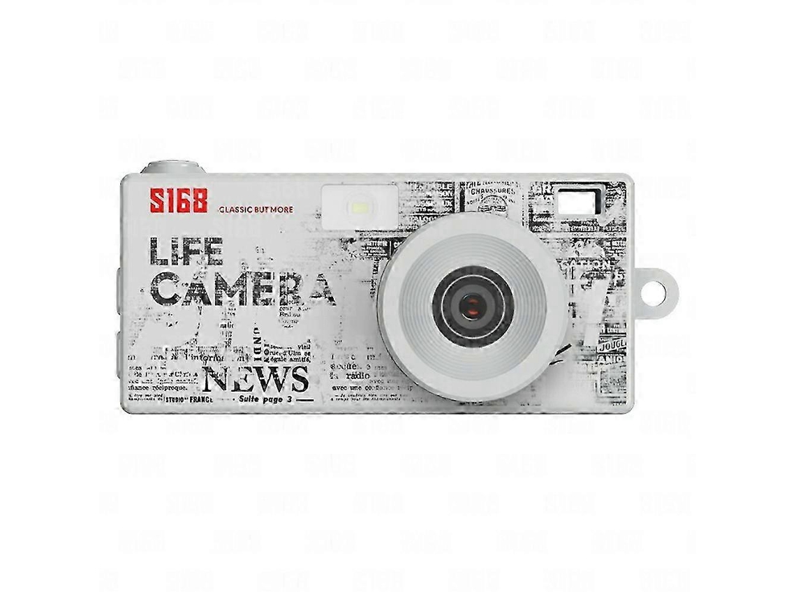Mini Câmera Digital S168 De 1,47 Polegadas 2k Hd Com Flash E Gravação Em Loop