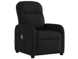 Massage Recliner Chair, Massage Recliner Chairs Vidaxl Preto Tecido