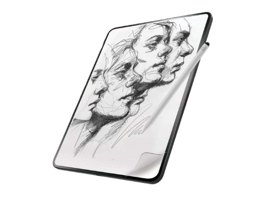 Fusion Canvas Protetor De Ecrã Semelhante A Papel Apple 1 Unidade Zagg (s)