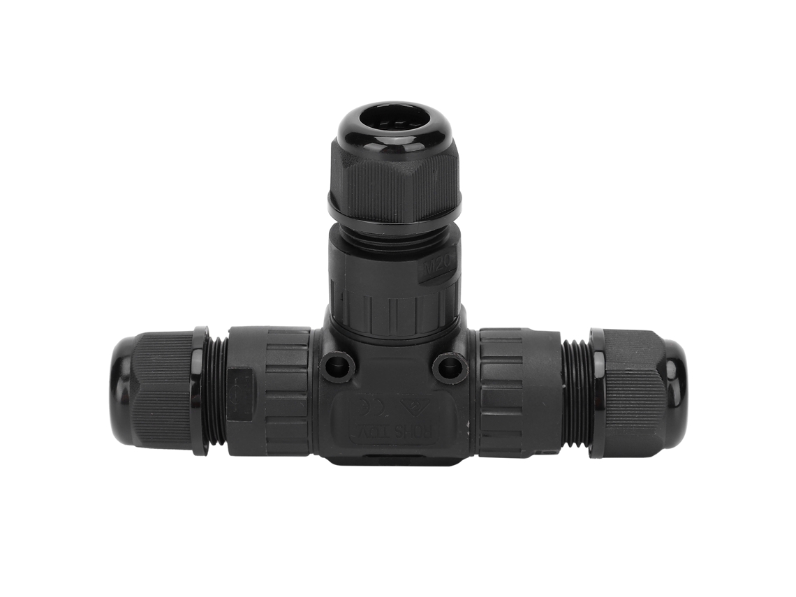 Conector Impermeável Para Cabos Eletrônicos Outdoor Laxiscreed Ip68, Compatível Com Cabos De 5 A 9 Mm