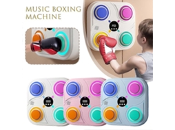 Máquina De Boxe Musical Compatível Com Bluetooth Para Crianças Aquaforge