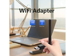 Adaptador Wi fi Usb LAXISCREED Plug And Play