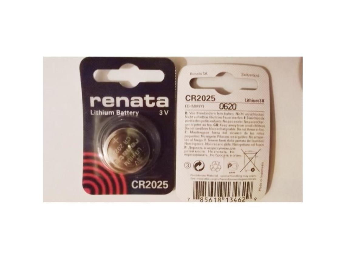 Bateria Renata Cr2025