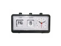 Relógio De Mesa Com Alarme E Calendário Salto Manual