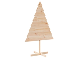 Wooden Christmas Tree, Wooden Christmas Trees Vidaxl Marrom Madeira (150 Cm)