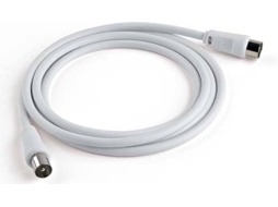 Cabo de Antena MELICONI (Coaxial - 2 m - Branco)