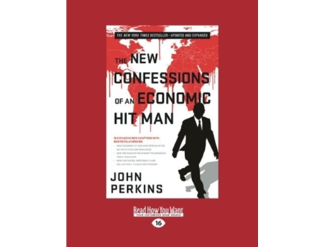 Livro The New Confessions of an Economic Hit Man de John Perkins (Inglês)