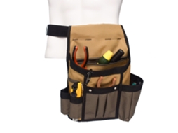 Cinto/bolsa Para Ferramentas Acolchoado Com 8 Bolsos, Cinto Ajustável De 7,6 Cm (3 Polegadas), Durável