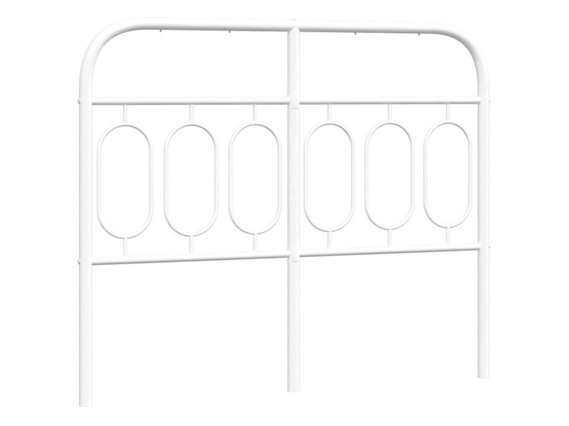 Headboard, Headboards Vidaxl Branco Aço (120 Cm)
