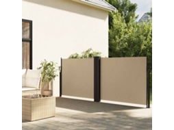 Vidaxl Toldo Lateral Retrátil 120x1200 Cm Bege