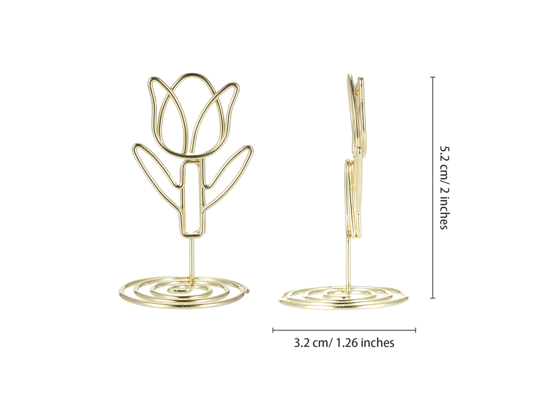 Suportes para números de mesa, clipes, abajures, decoração de casamento, aniversário, festa S/MARCA