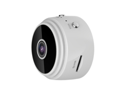 Câmera Hd Sem Fio com Wi fi 1080p e Visão Noturna Infravermelha, Lente de 2 Mm, Recarregável MDUG (branca)