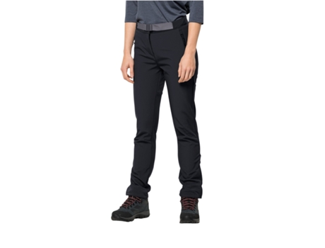 Calças de Mulher JACK WOLFSKIN Stollberg Preto (46)
