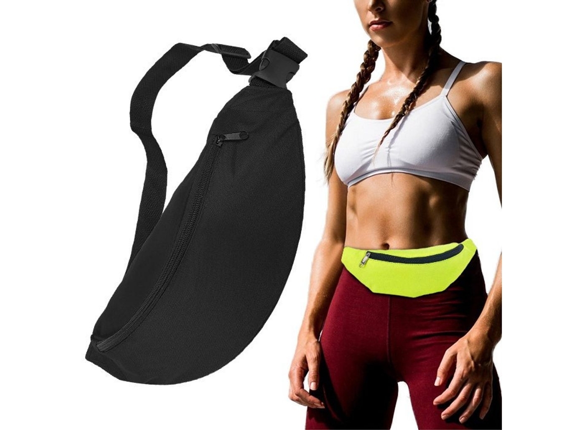 Cinto de corrida Slowmoose Ultimate para treinamento, preto