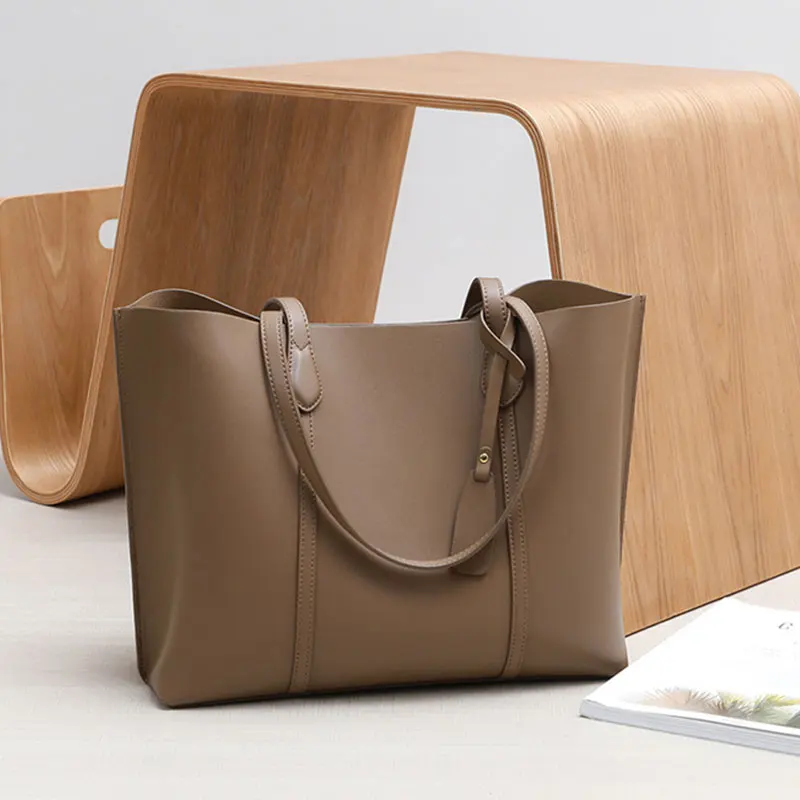 (7967-café) Nova Bolsa Feminina Casual De Alta Qualidade, Bolsa De Ombro De Luxo