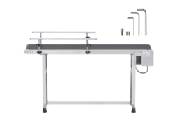 Correia Transportadora Succebuy Em Aço Inoxidável Pvc 1498,6 X 398,8 Mm Com Corrimão Duplo