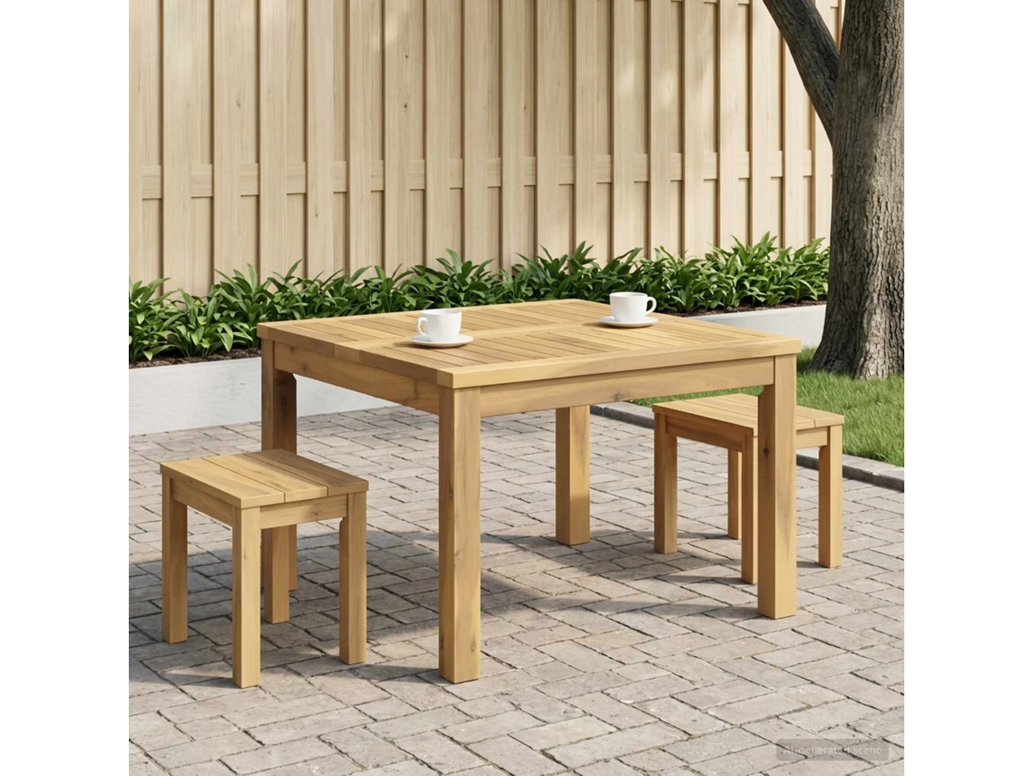 Vidaxl Mesa De Centro Branco 60 X 60,5 X 36 Cm