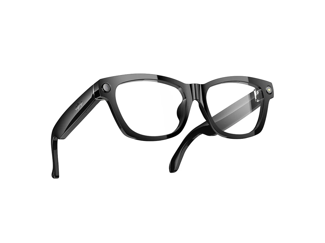 Ia Óculos Inteligentes Blackview Bv100 Câmara De Alta Definição/chamadas Bluetooth/tradução/reconhecimento De Objetos