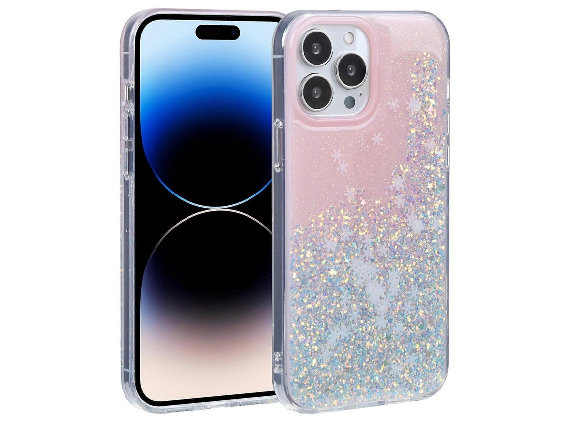 Lurelia Capa Iphone 14 Pro Max Tpu Pc Brilho Rosa
