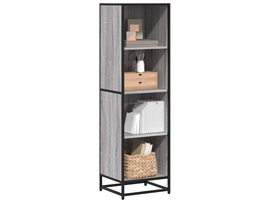 Vidaxl Estante 40x35x139 Cm Derivados De Madeira Cinzento Sonoma