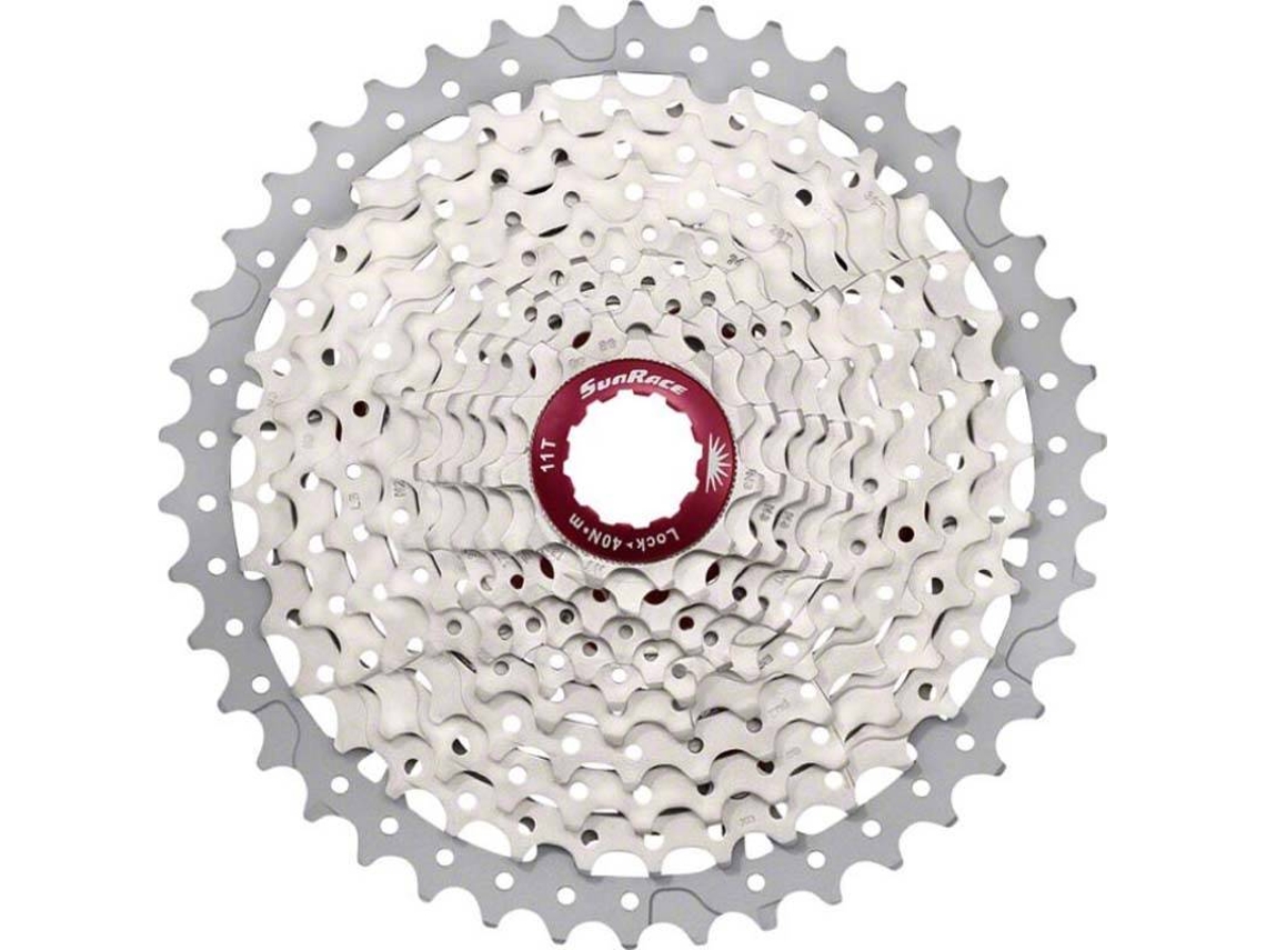 Cassete SUNRACE Btt 11V. 11-46 Plata Adap Shim