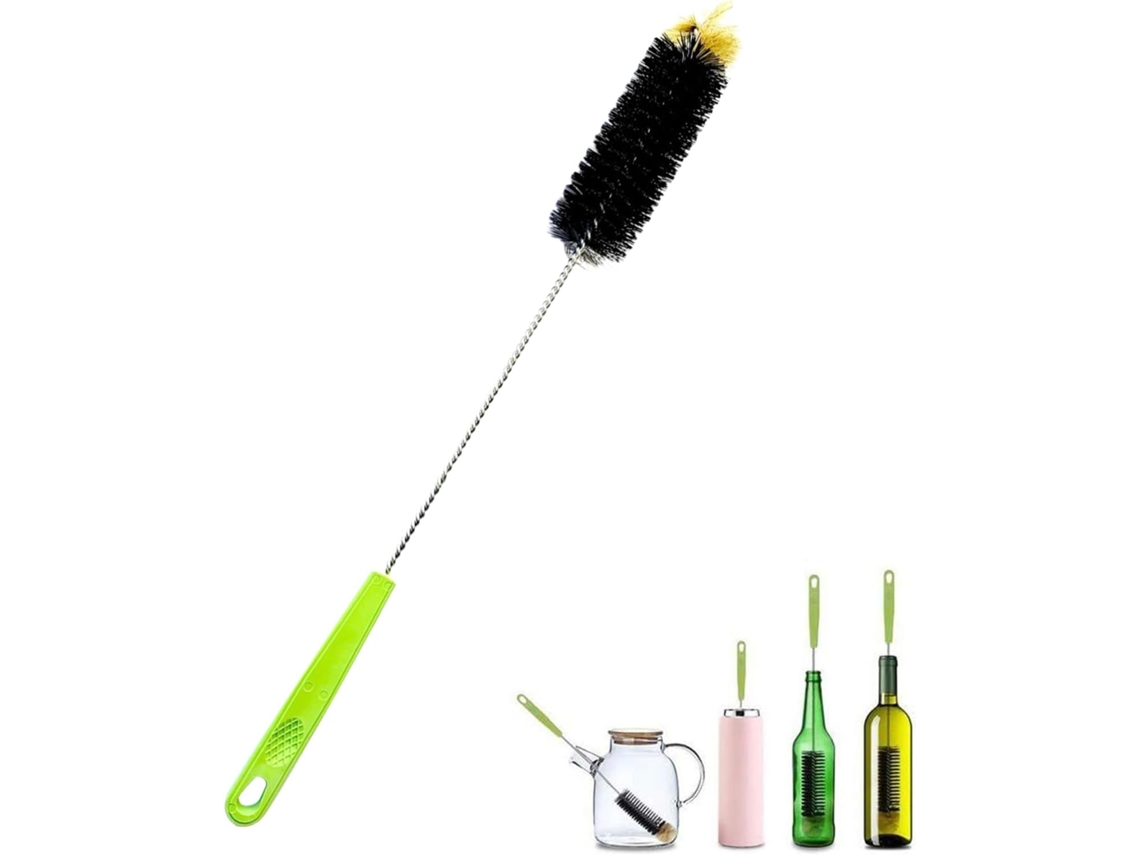 Escova Flexível Para Limpeza De Garrafas De Cozinha