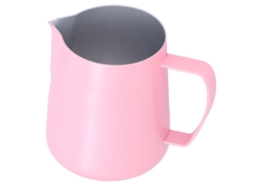 Jarro De Leite De 400 Ml Com Bico De Águia Para Espumar Leite, Rosa Aquaforge