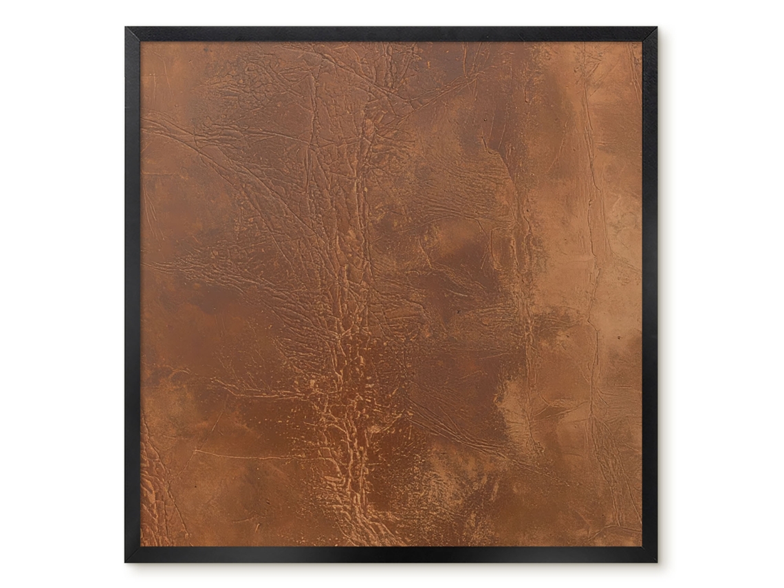 Magnetic Wall Board Rusty Texture For The Office Espelharte (50x50 Cm)