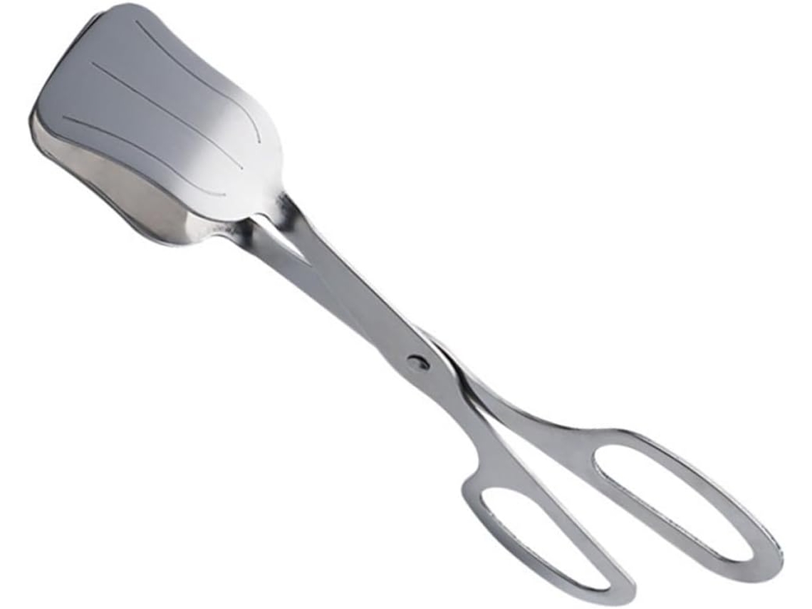 Pinça De Cozinha Vosarea Em Aço Inoxidável Prateado Para Churrasco, Com Clipe Resistente Ao Calor E Prática Para Servir