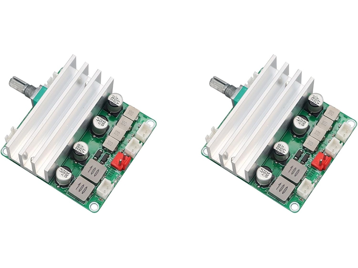 Placa Amplificadora de Potência de Áudio Digital de 2.1 Canais SFUSHOS (2 X 50 W e 100 W)