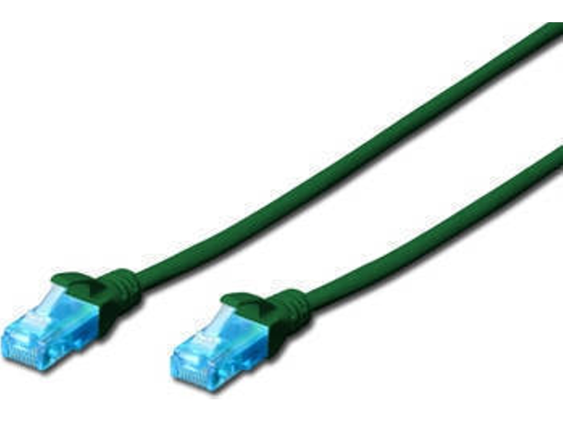 Cabo de Rede DIGITUS (RJ45 - 5 m - Verde)
