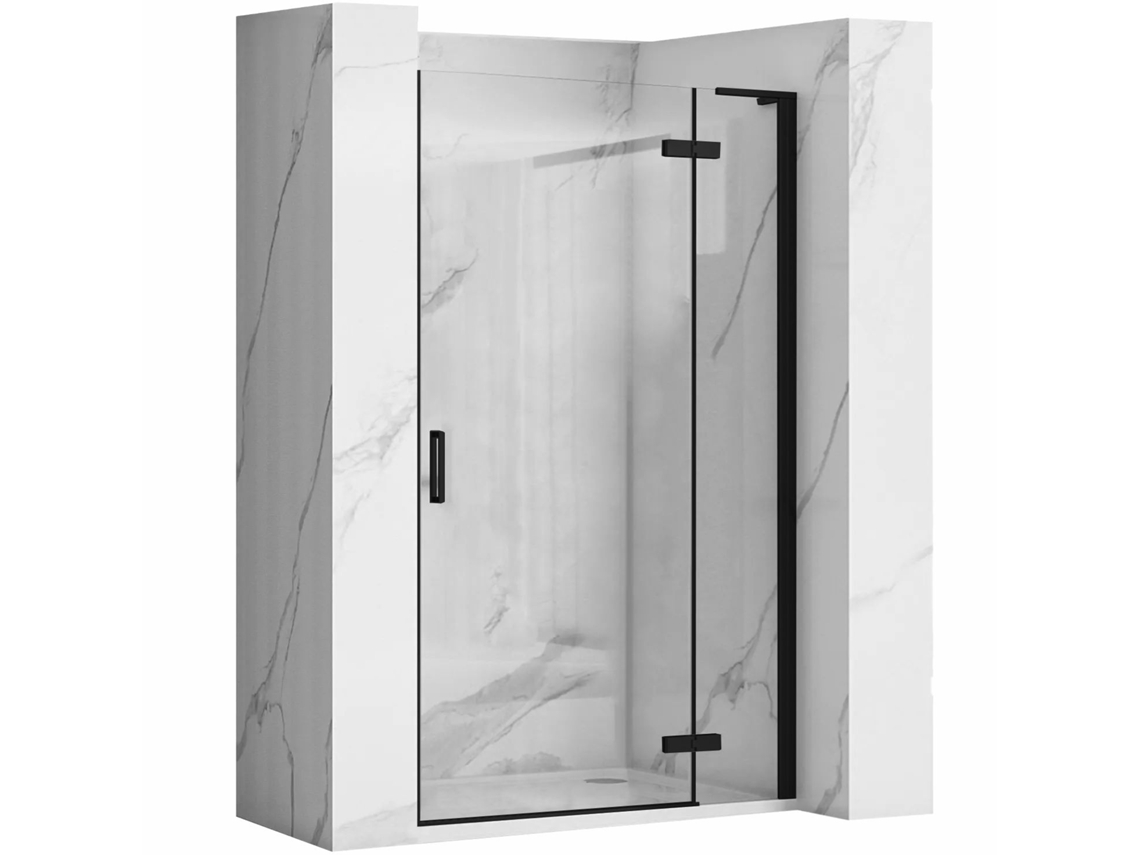 Porta De Chuveiro Rea Hugo 100 Black