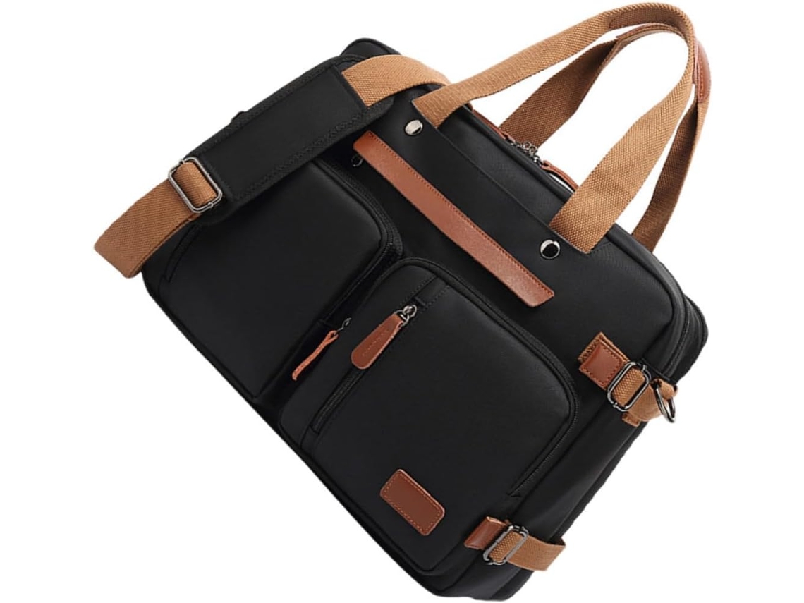Mochila De Nylon Para Laptop, Bolsa De Mão De Grande Capacidade, Projetada Para Armazenamento De Com Gokoco