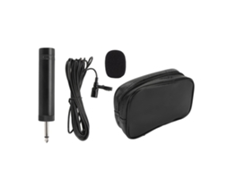 Microfone De Lapela Com Fio, Condensador Omnidirecional Cancelamento Ruído Mosquito Conector 3, 5 Mm E 6, Para Mixer Instrumentos Aquaforge