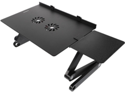 Suporte De Computador Dobrável Em Liga De Alumínio Ajustável Para Laptop, Para Escritório E Festa De Verão