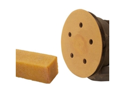 8x Limpador Abrasivo, Bastão de Cola, Limpador de Tambor Lixa, Apagador de Lixa para Lixadeira Disco C BRILVIBERA