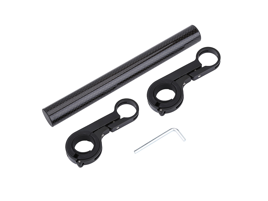 Suporte Extensor De Guidão, Para Velocímetro, Preto