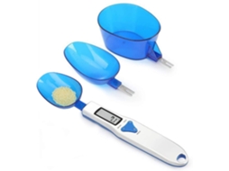 Balança Eletrônica com Colheres Removíveis, Perfeita para Criações Culinárias AQUAFORGE