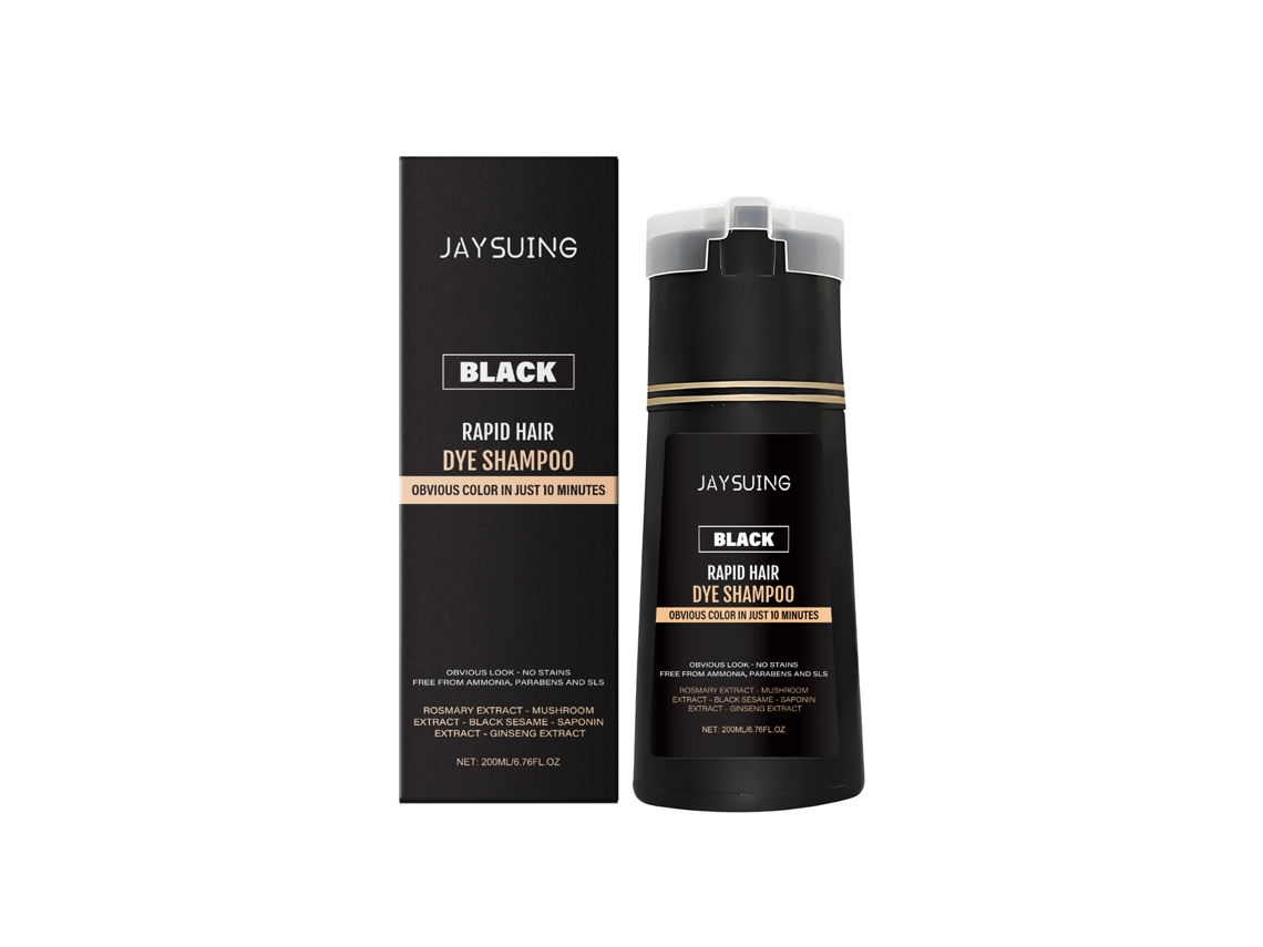 Tintura Preta para Cabelo Masculino, Solução Rápida e Eficiente LAXISCREED