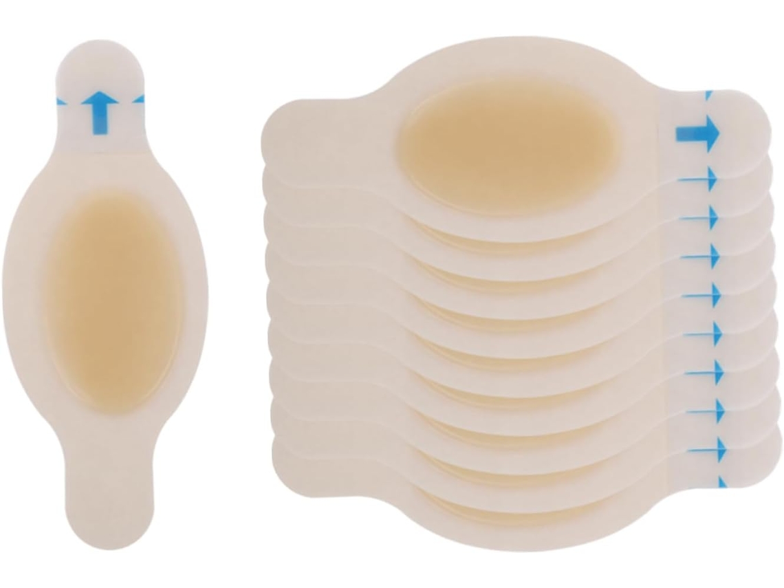 Protetores De Gel Para Os Pés Ounona Mulheres, Adesivos Antidesgaste E Antiabrasão Para Calcanhar, 10-unidades Para