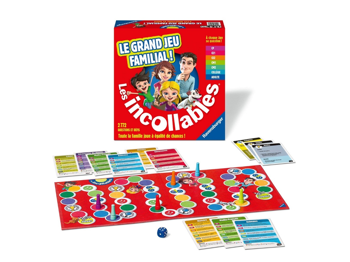 Jogo Infantil RAVENSBURGER Incollables (Idade Mínima Recomendada: 6 anos)