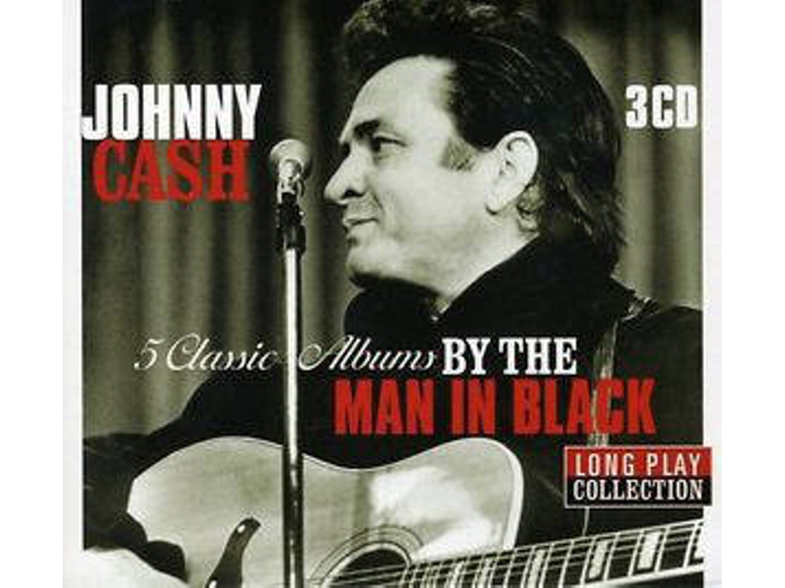 CD Johnny Cash - Long Play Collection (Exodus To Jazz / Mighty Like A Rose / Jazz For Breakfast At Tiffany's) (3CDs)