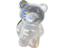 Suporte Transparente Para Celular Com Formato De Urso, Dobrável E Com Formato De Dedo.
