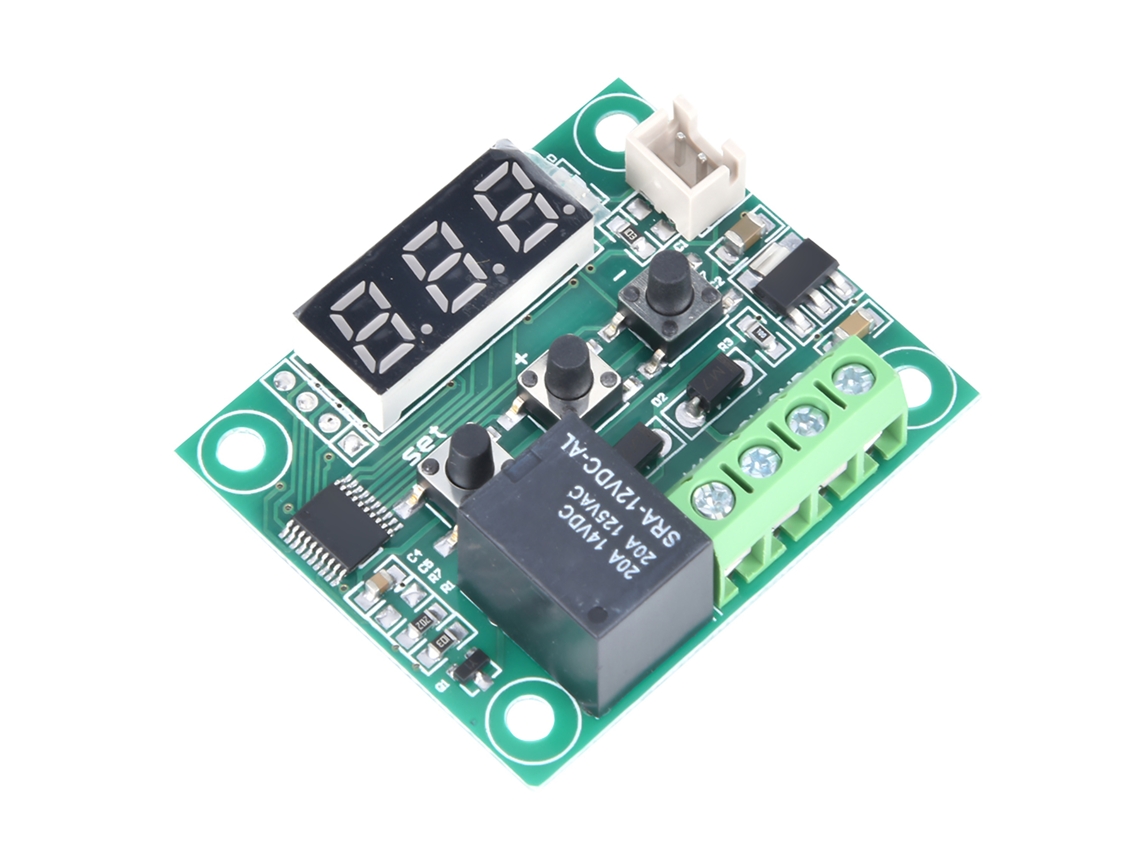Módulo De Controle De Temperatura Digital W1209 Dc 12v