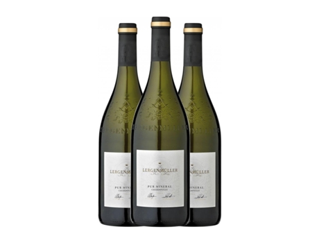 Vinho branco LERGENMÜLLER Pur Mineral Chardonnay Seco Pfälz (0.75 L - 3 Unidades)